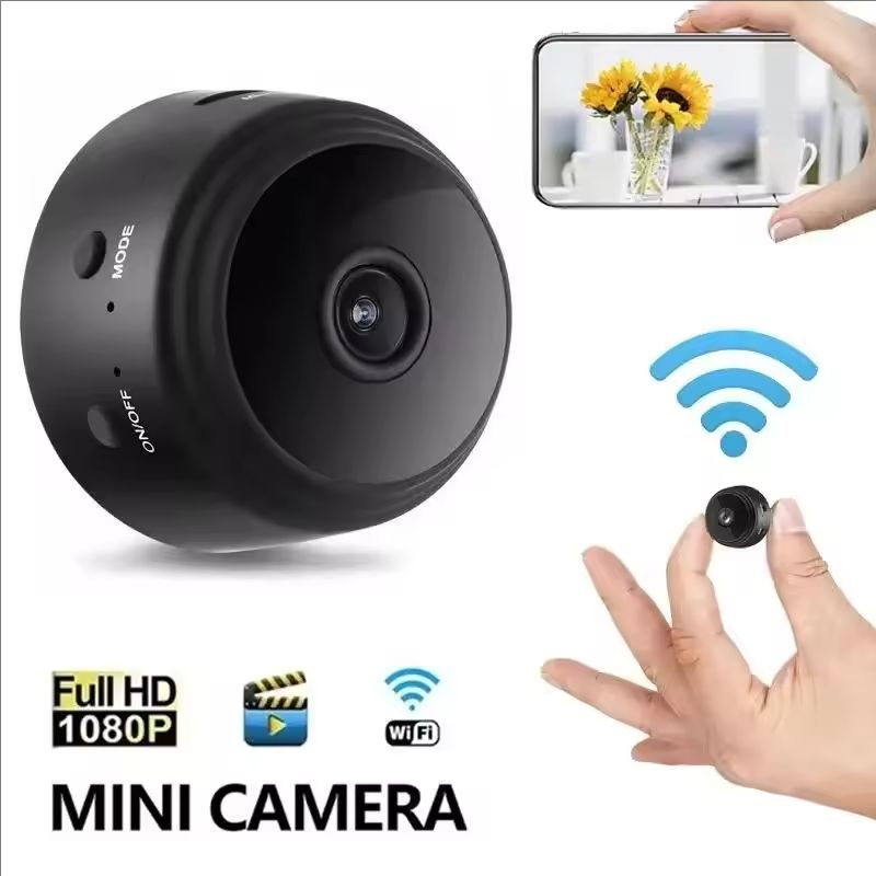 Home Security Recorder - Mini caméra A9 WiFi sans fil,