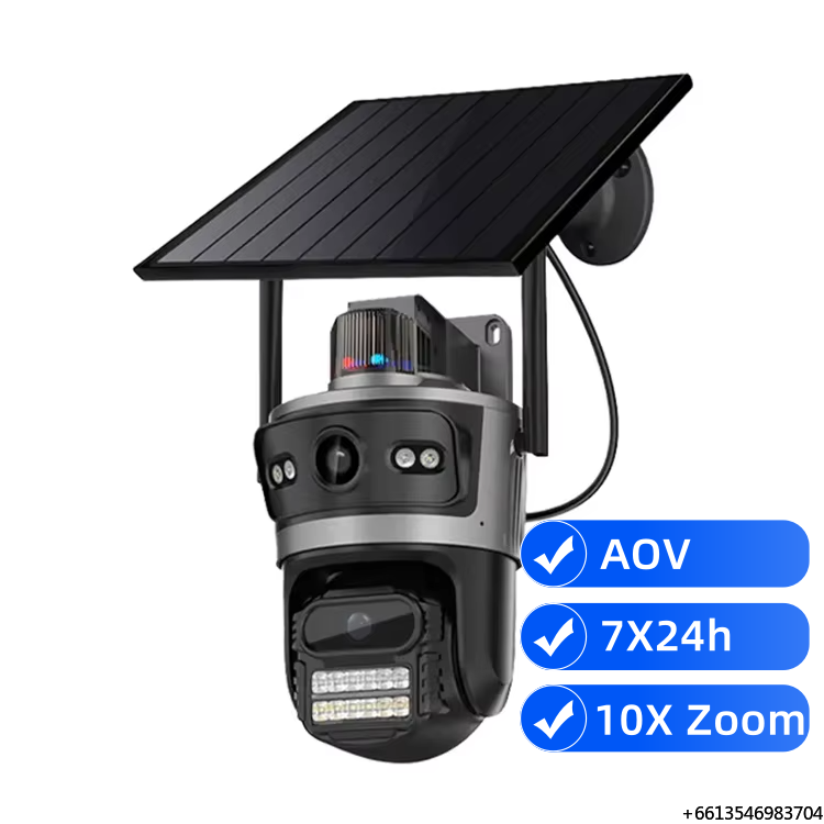 Home Security Wireless Camera - Caméra de surveillance solaire sans fil