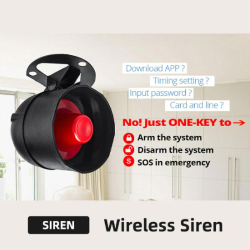 Home Security Siren - Nouveau Tuya WiFi sirène intelligente alarme