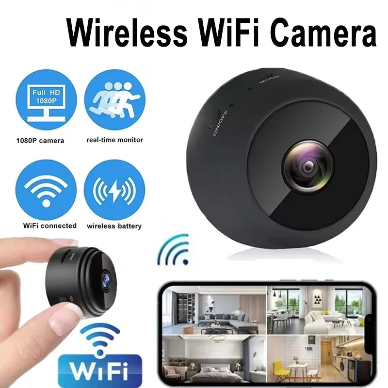 Home Security Wireless Camera - Nouveau A9 caméra Wifi 1080p HD