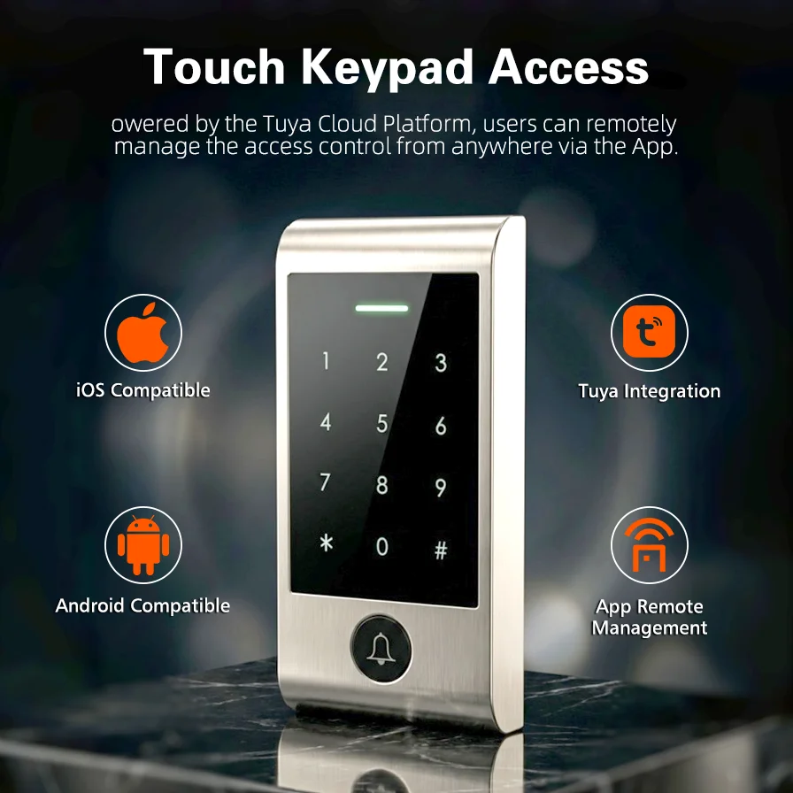 Home Security Keypad - Système d'accès avancé avec clavier tactile