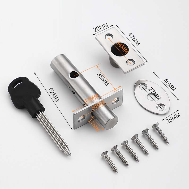 Home Security Youtube - Serrure de porte dissimulée en acier