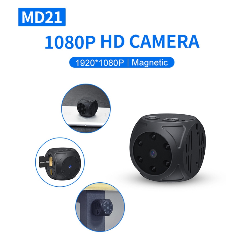 Home Security Recorder - Mini caméra HD 1080p portable, petite