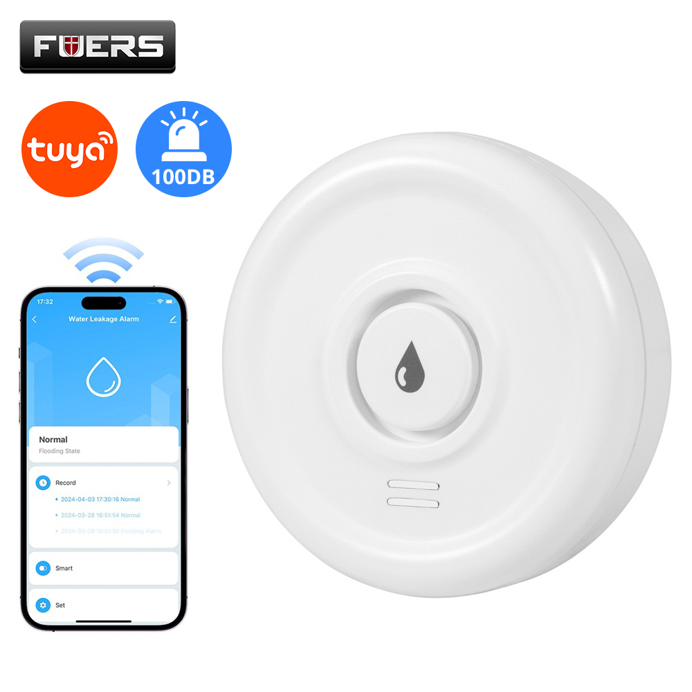 Home Security Company - Fuers-Détecteur de fuite d'eau, alarme domestique