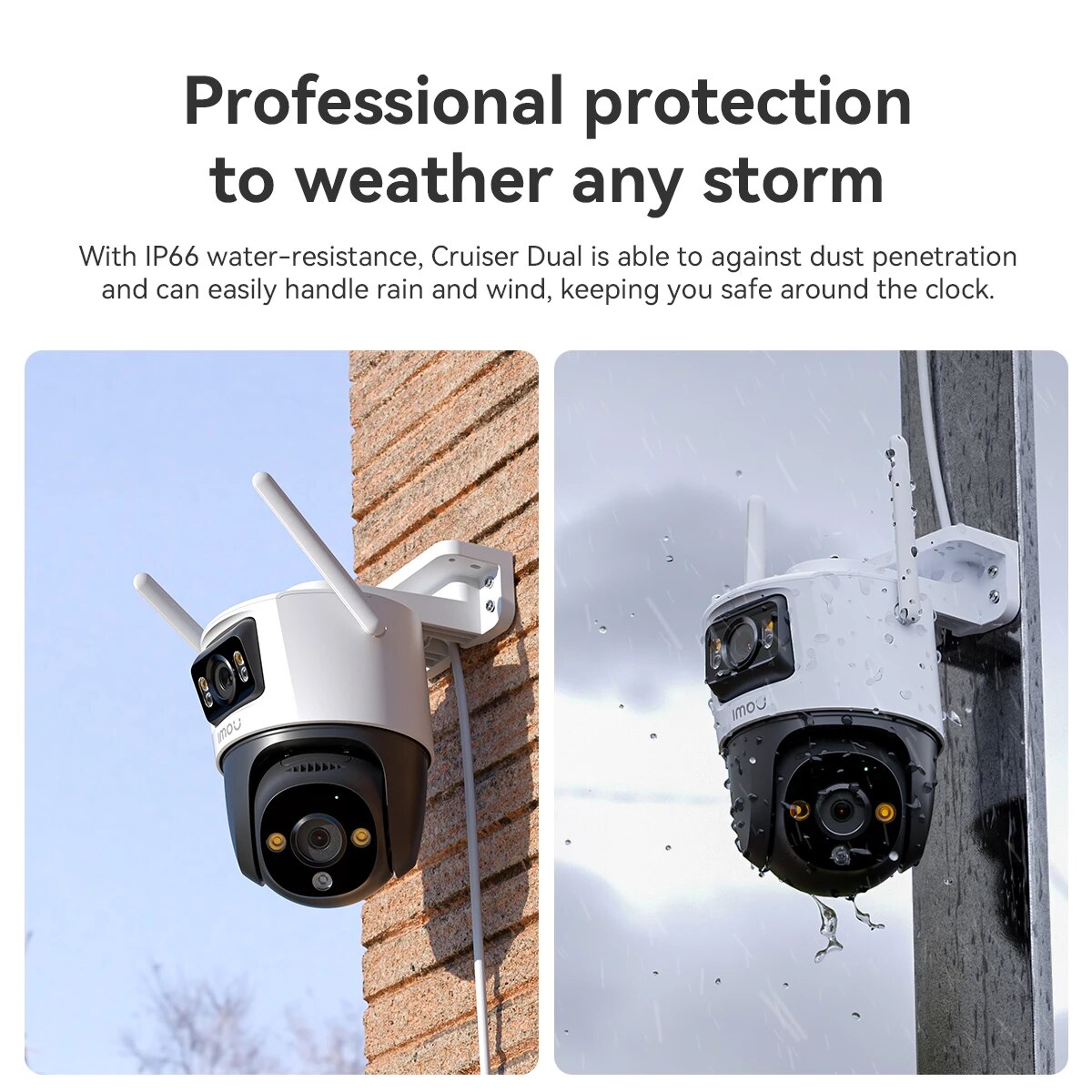 Home Security Company - Caméra de sécurité extérieure IMOU PT