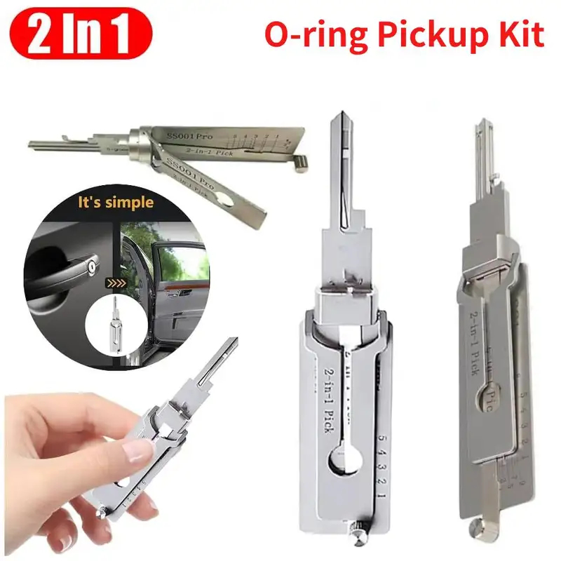 Lock Picking Set - Décodeur de clés professionnel en acier