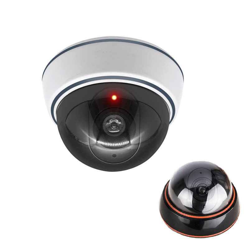Home Security Company - Fausse caméra dôme créative noir/blanc, Simulation