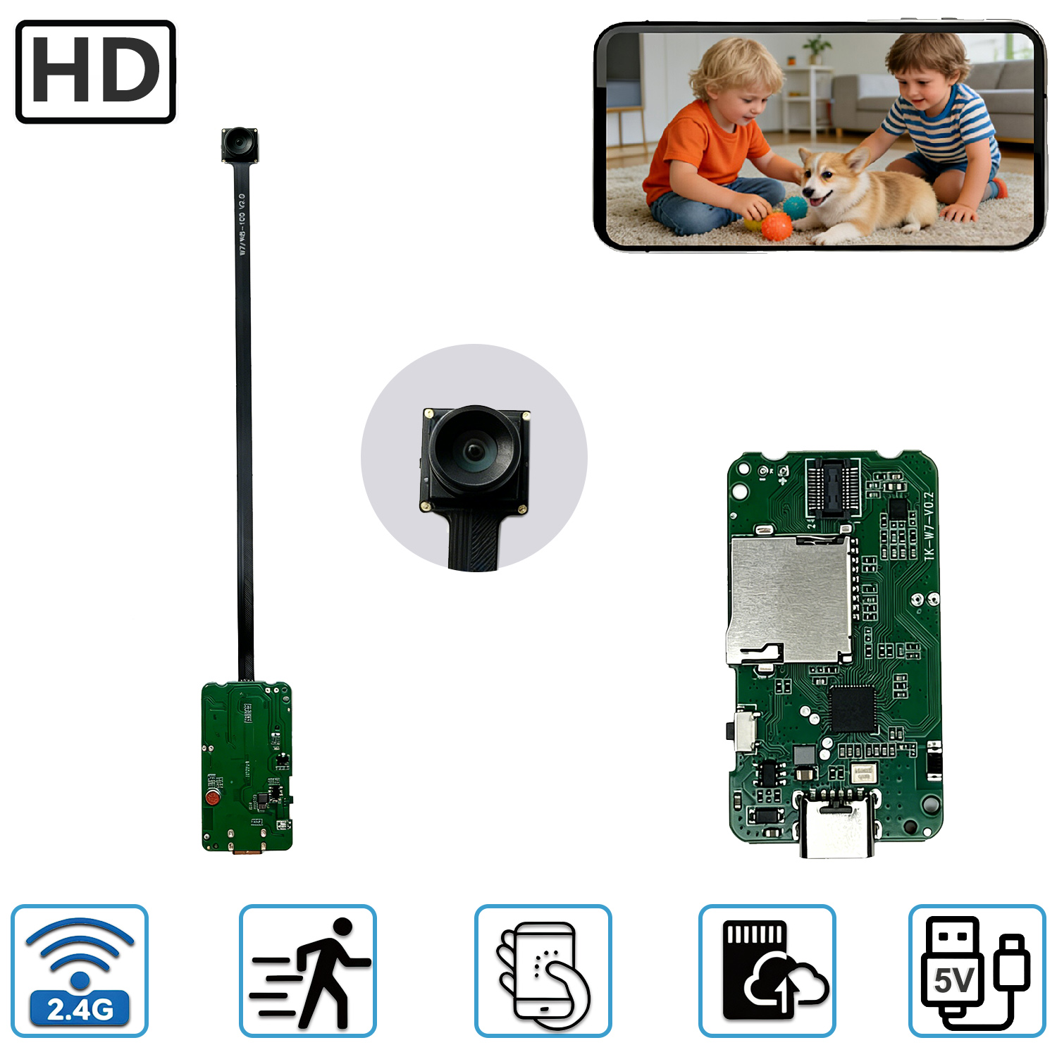 Module PCBA de caméra de sécur - Home Security Recorder avis et prix
