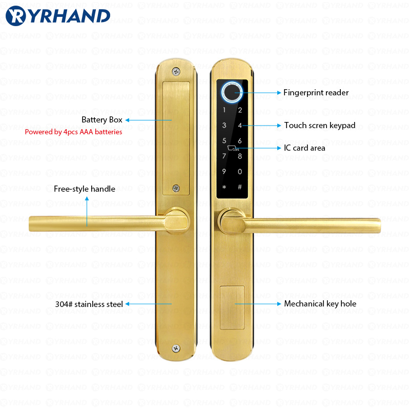 Serrure intelligente en verre  - Home Security Keypad avis et prix
