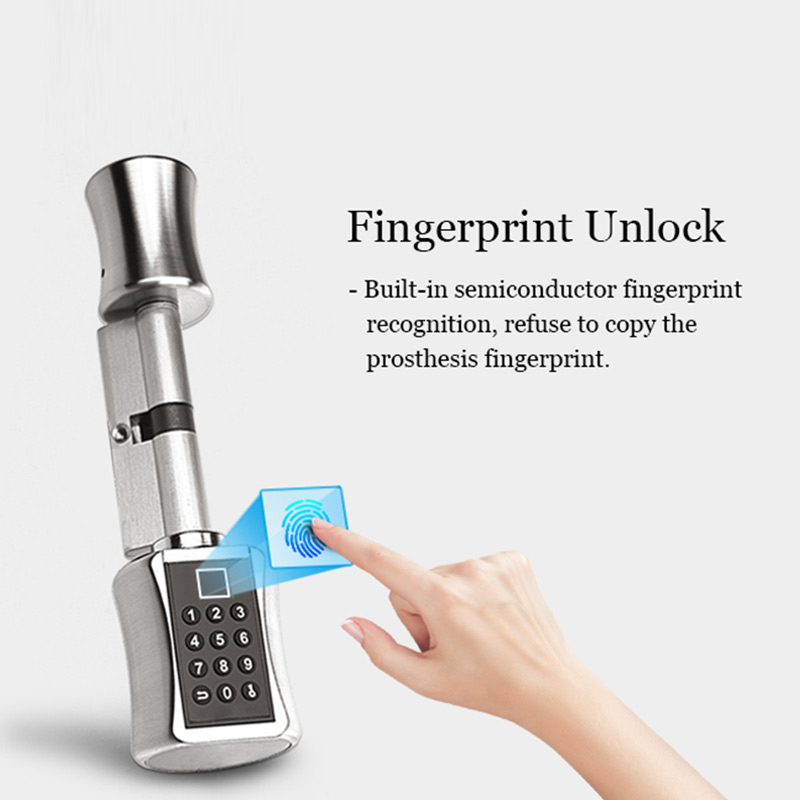 Serrure à cylindre intelligent - Home Security Keypad avis et prix