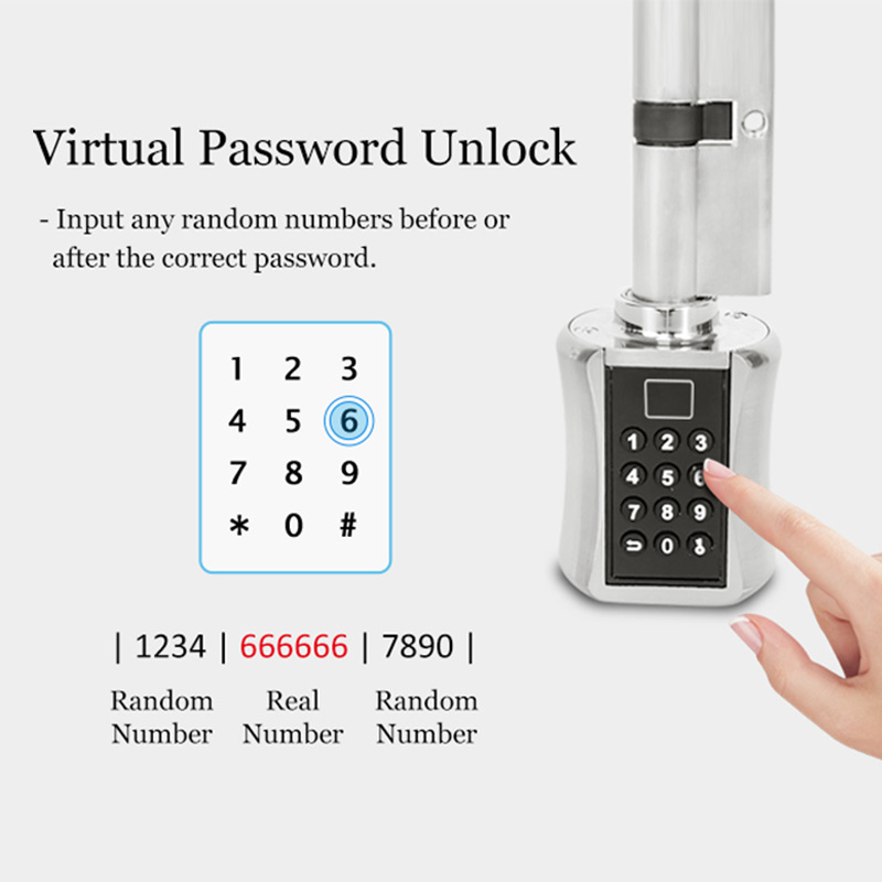 Serrure à cylindre intelligent - Home Security Keypad avis et prix