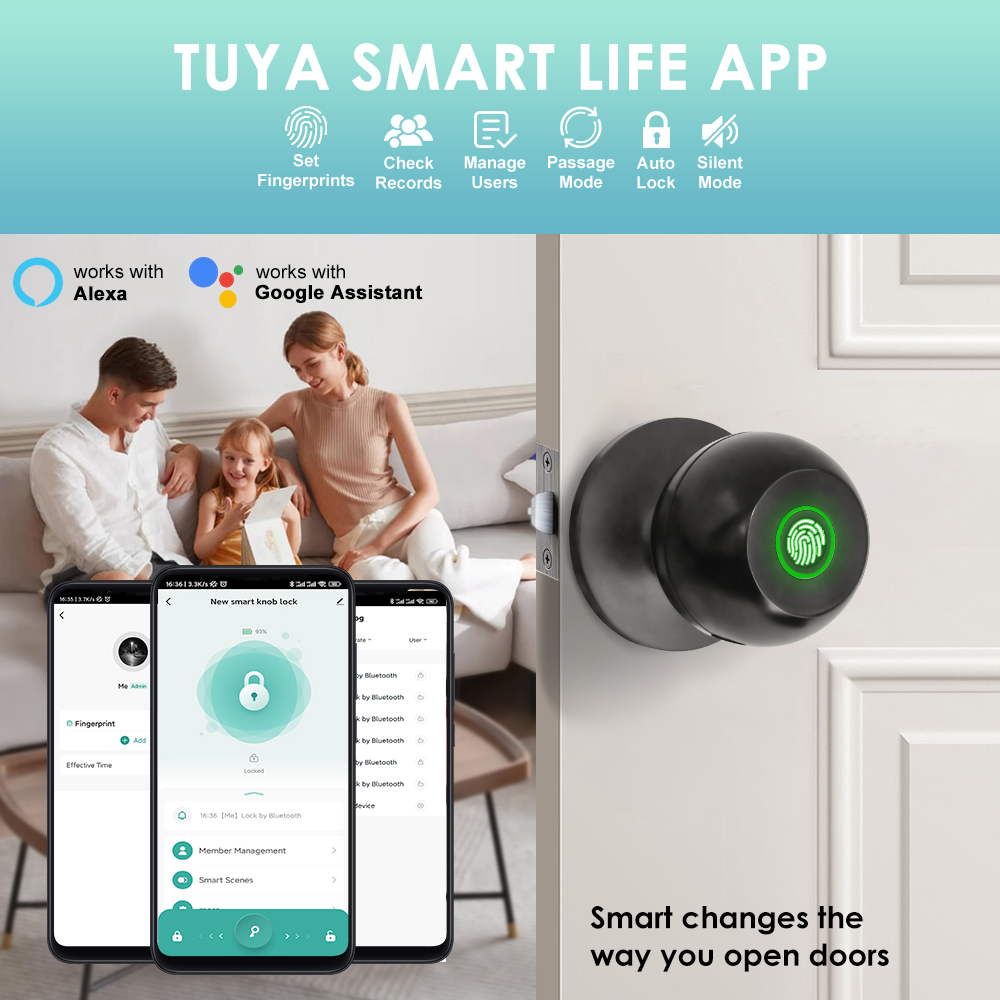 Tuya – serrure de porte électr - Home Security Keypad avis et prix