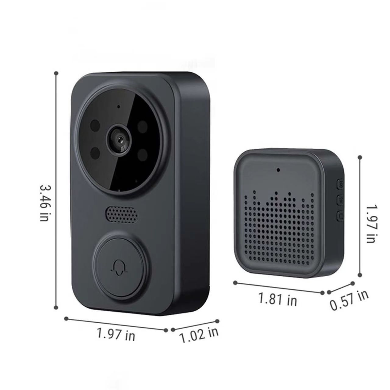 Sonnette de porte intelligente - Home Security Wireless Camera avis et prix