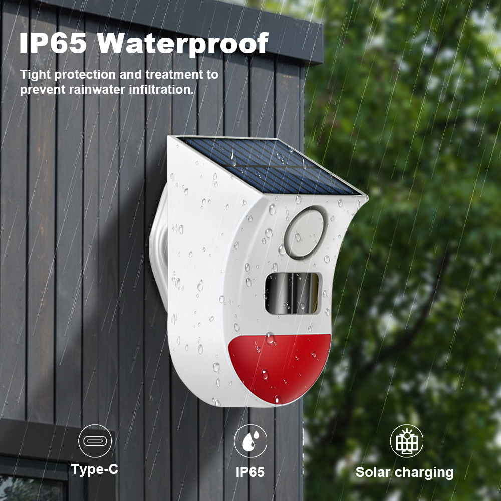 Sirène d'alarme solaire Tuya Z - Home Security Siren avis et prix