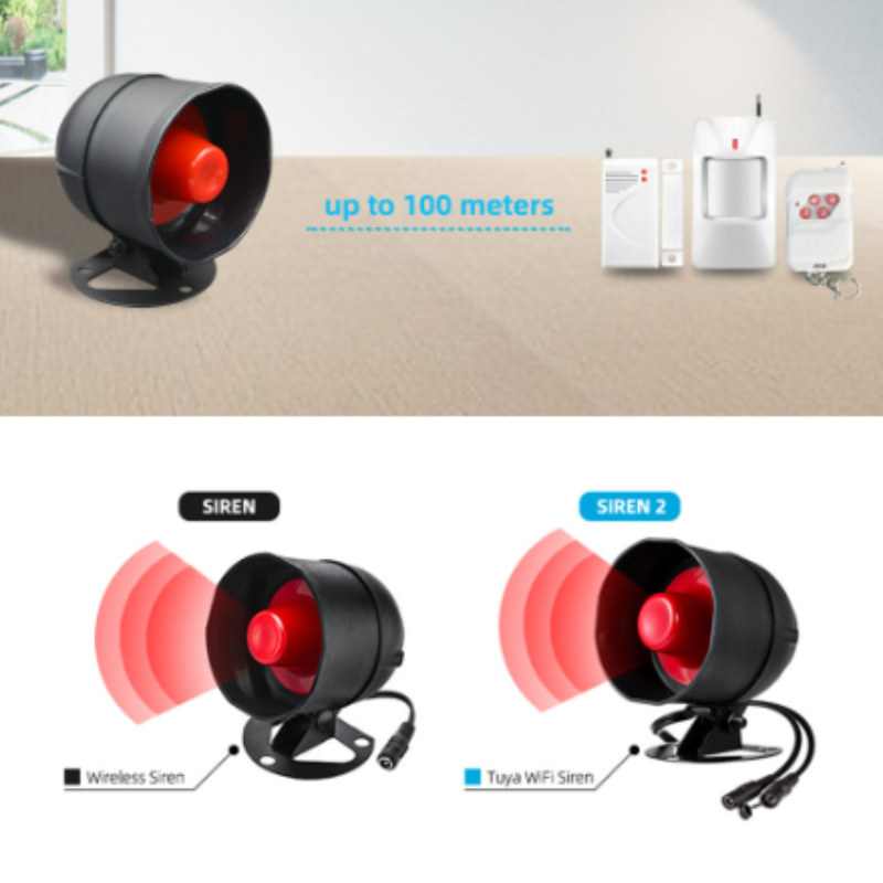 Nouveau Tuya WiFi sirène intel - Home Security Siren avis et prix