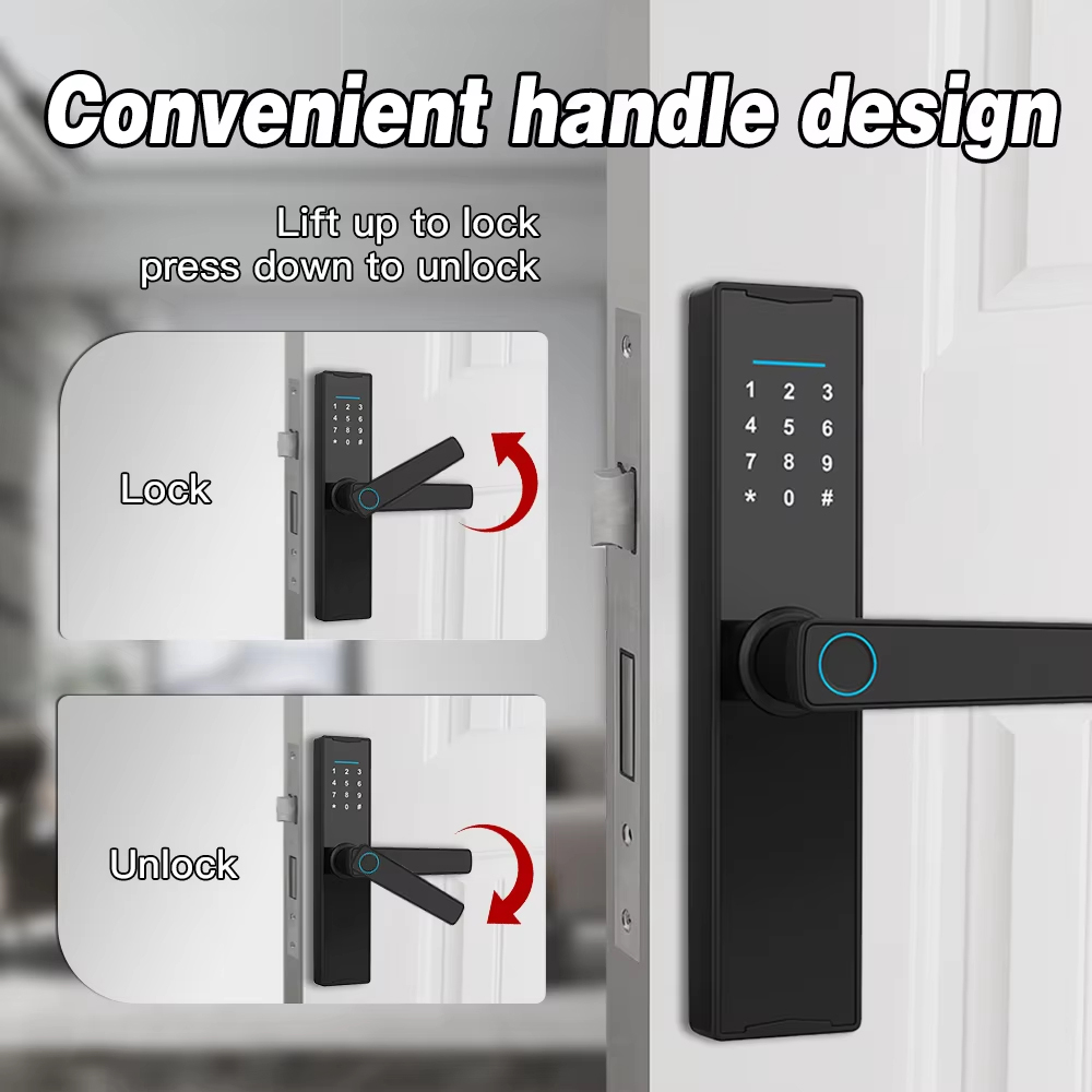Serrure de porte intelligente, - Home Security Keypad avis et prix