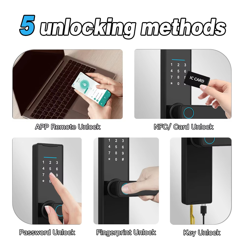Serrure de porte intelligente, - Home Security Keypad avis et prix