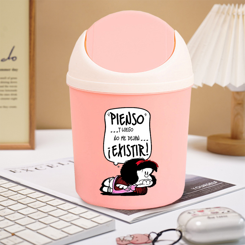 Mini poubelle de bureau Mafald - Home Security Youtube avis et prix