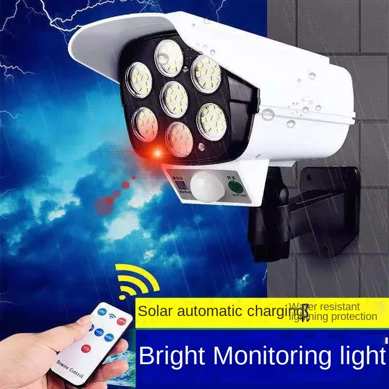 Lumière solaire extérieure cap - Home Security Wireless Camera avis et prix