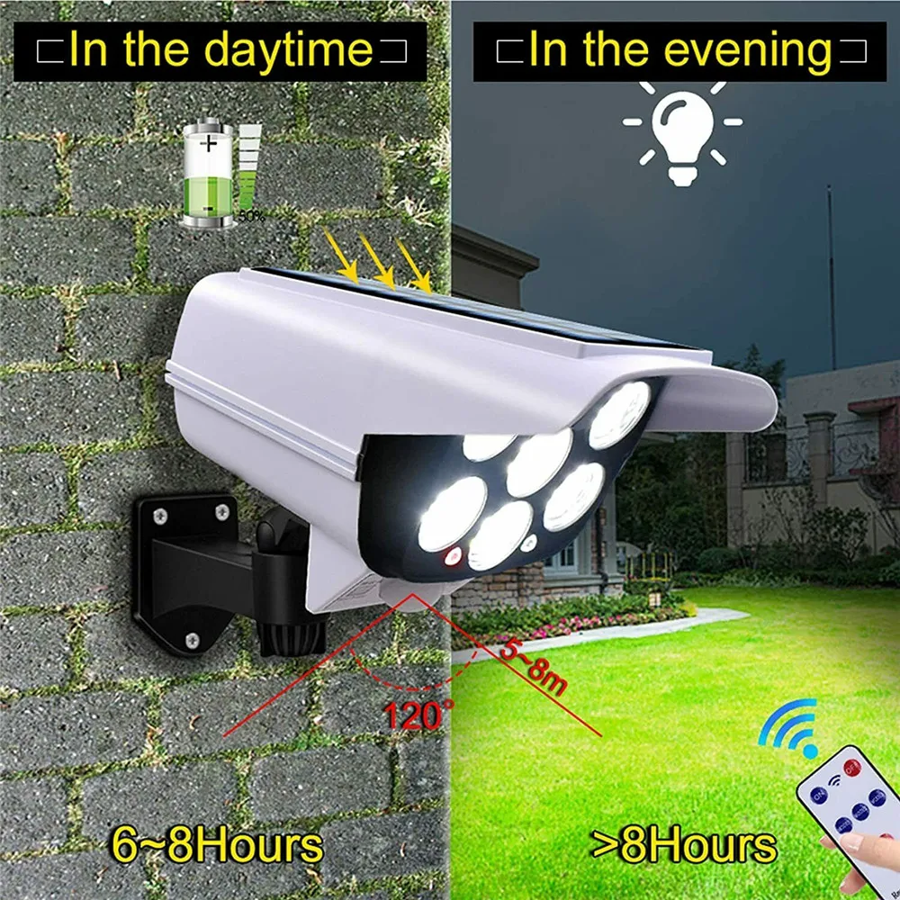 Lumière solaire extérieure cap - Home Security Wireless Camera avis et prix