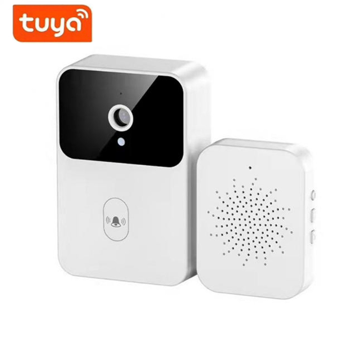 Sonnette sans fil WiFi Tuya, c - Home Security Wireless Camera avis et prix