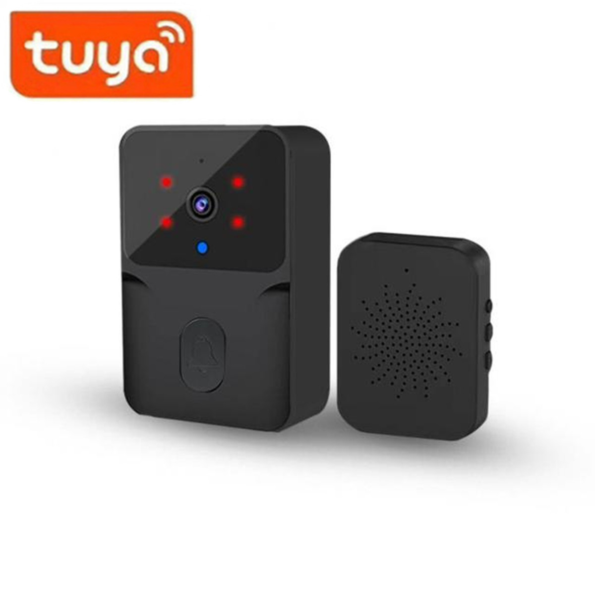 Sonnette sans fil WiFi Tuya, c - Home Security Wireless Camera avis et prix