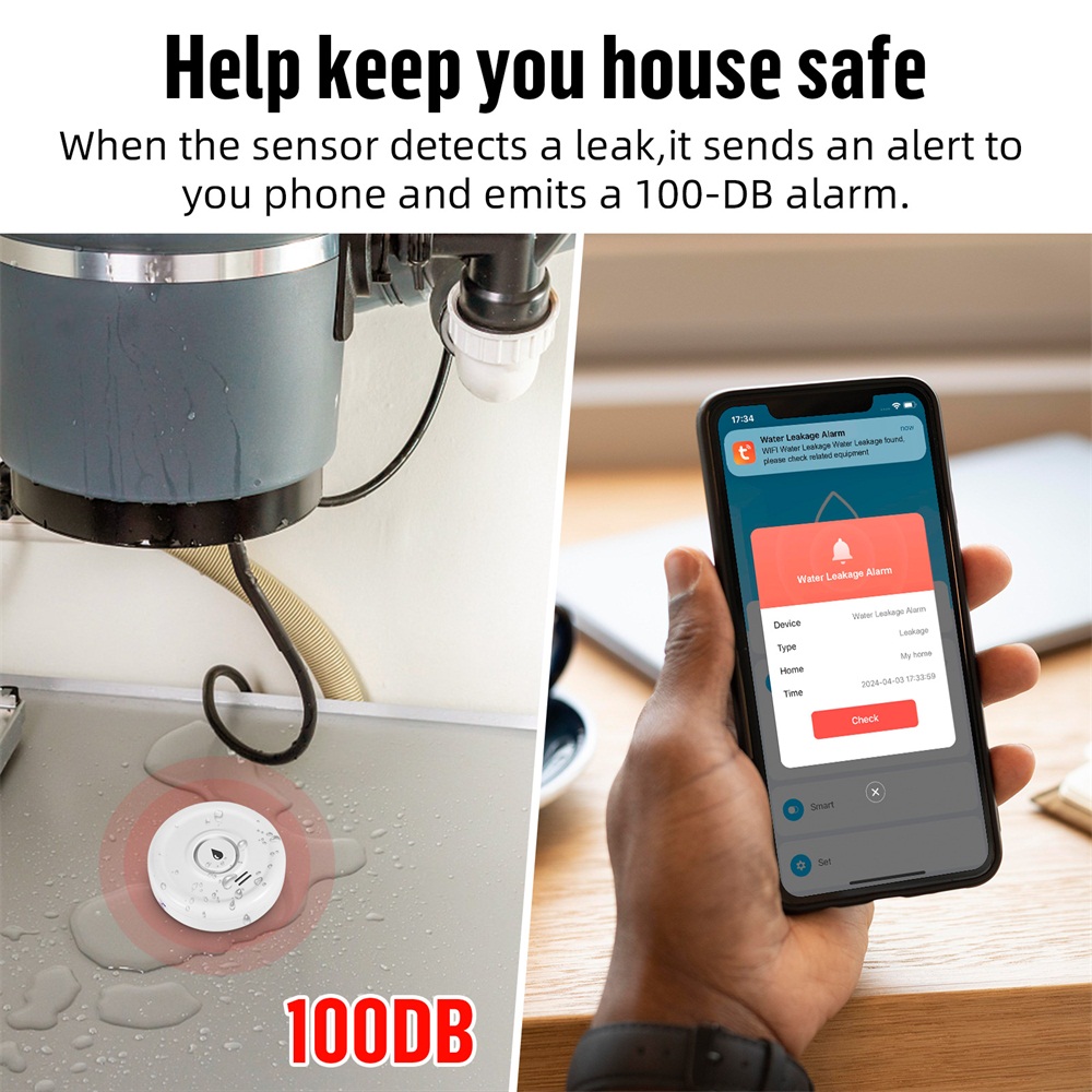 Fuers-Détecteur de fuite d'eau - Home Security Company avis et prix