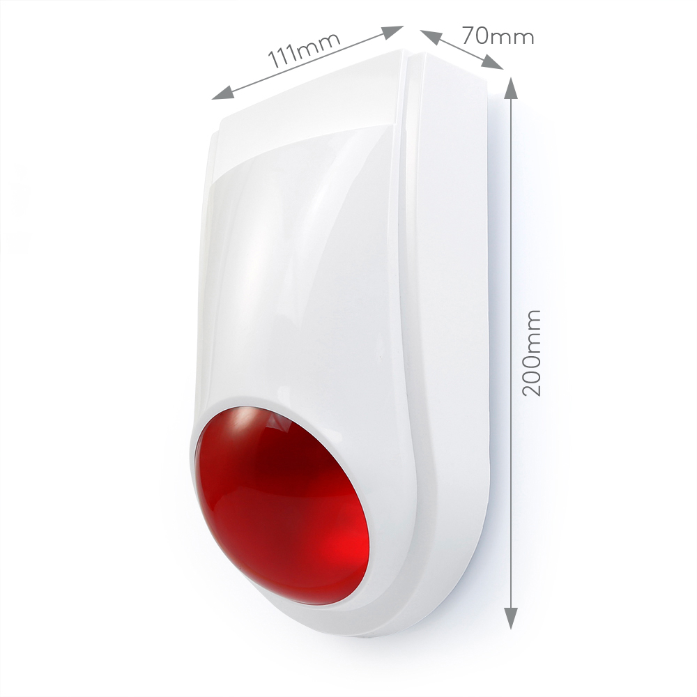 Sirène Flash sans fil E6, lumi - Home Security Siren avis et prix
