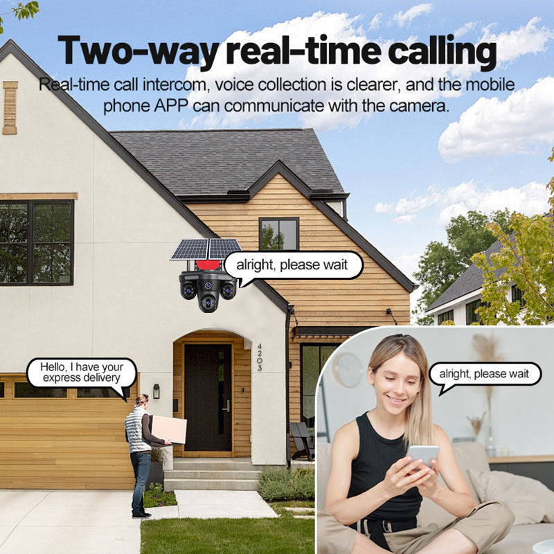 Caméra solaire de sécurité dom - Home Security Online avis et prix
