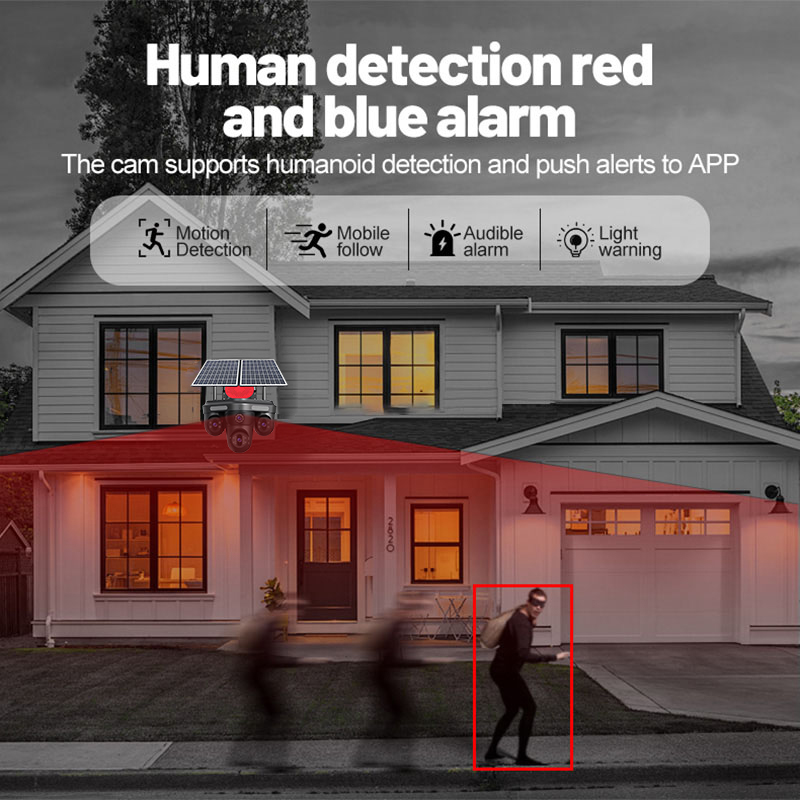 Caméra solaire de sécurité dom - Home Security Online avis et prix