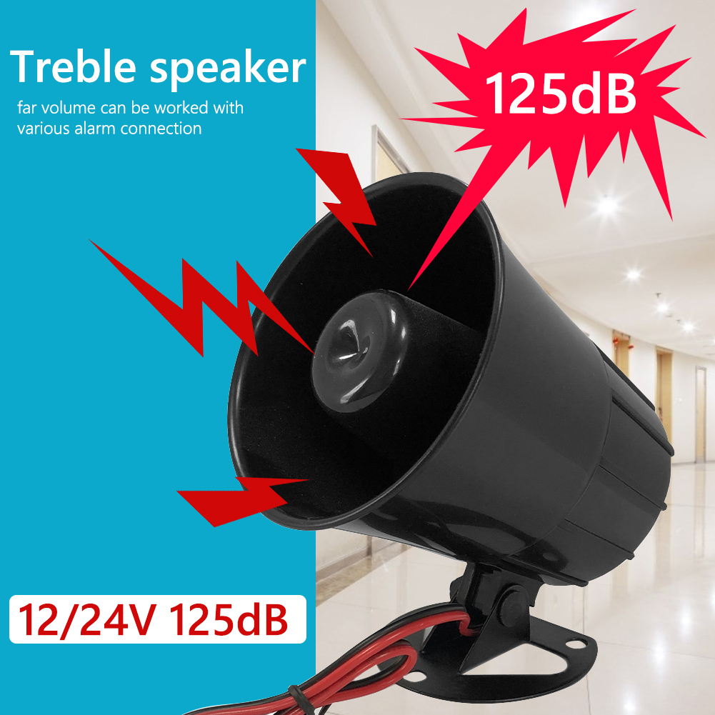 Sirène d'alarme puissante 125  - Home Security Siren avis et prix