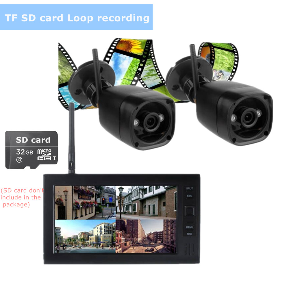 Système de sécurité CCTV avec  - Home Security Cameras Wireless avis et prix