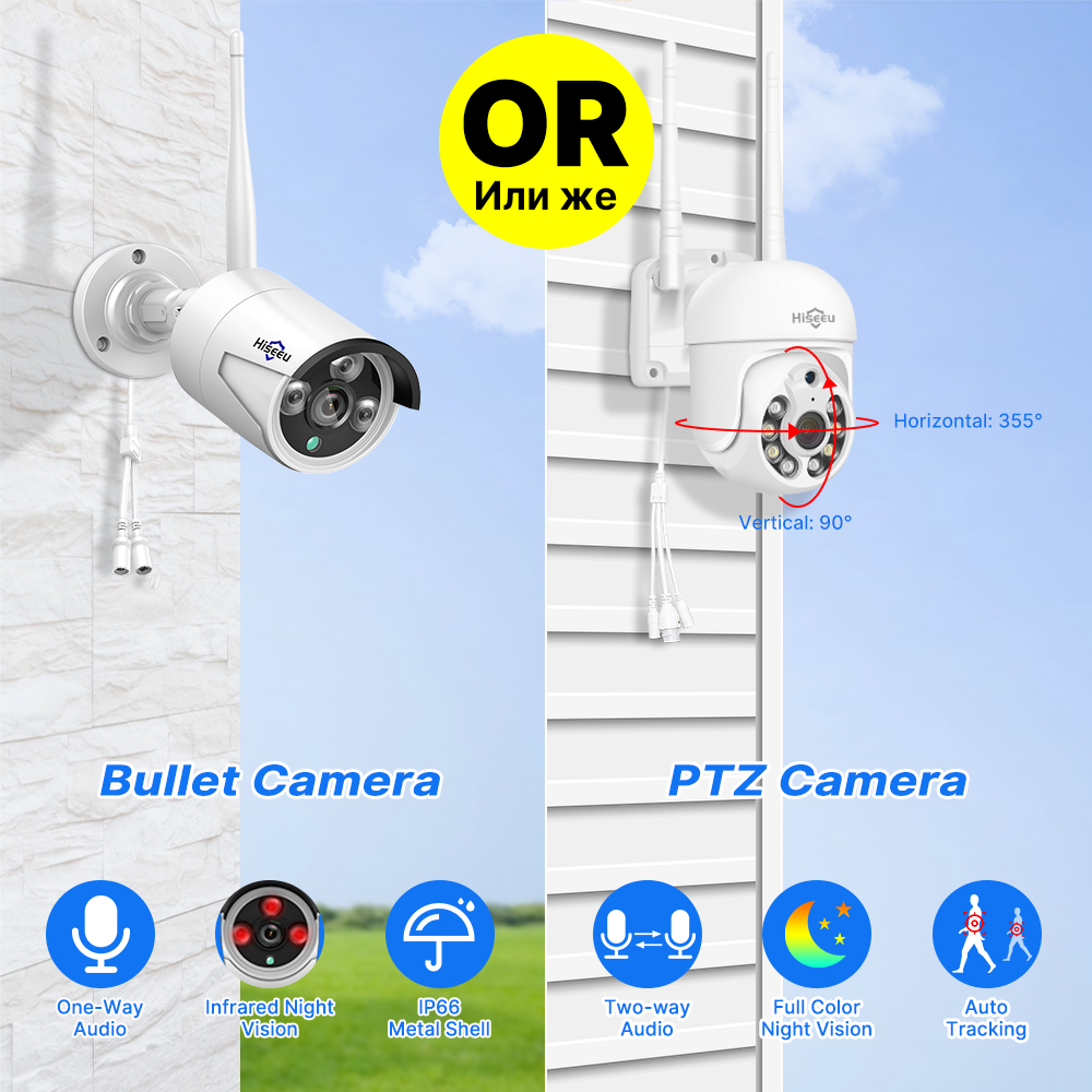 Kit de système de sécurité ave - Home Security Wireless Camera avis et prix