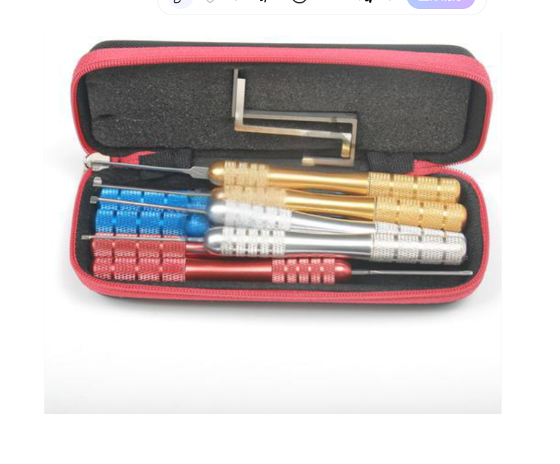 Kit professionnel de crochetag - Lock Picking Set avis et prix