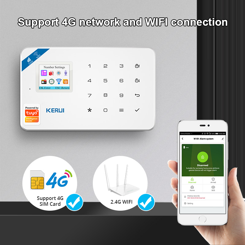 KERUI Activ- Kit de système d' - Home Security Diy avis et prix