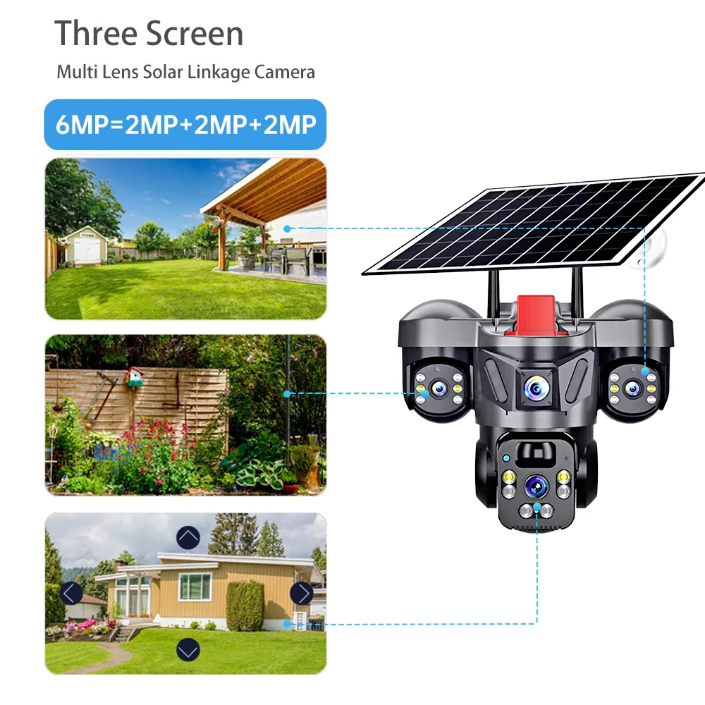 KERUI extérieur PTZ 6MP 4G SIM - Home Security Company avis et prix