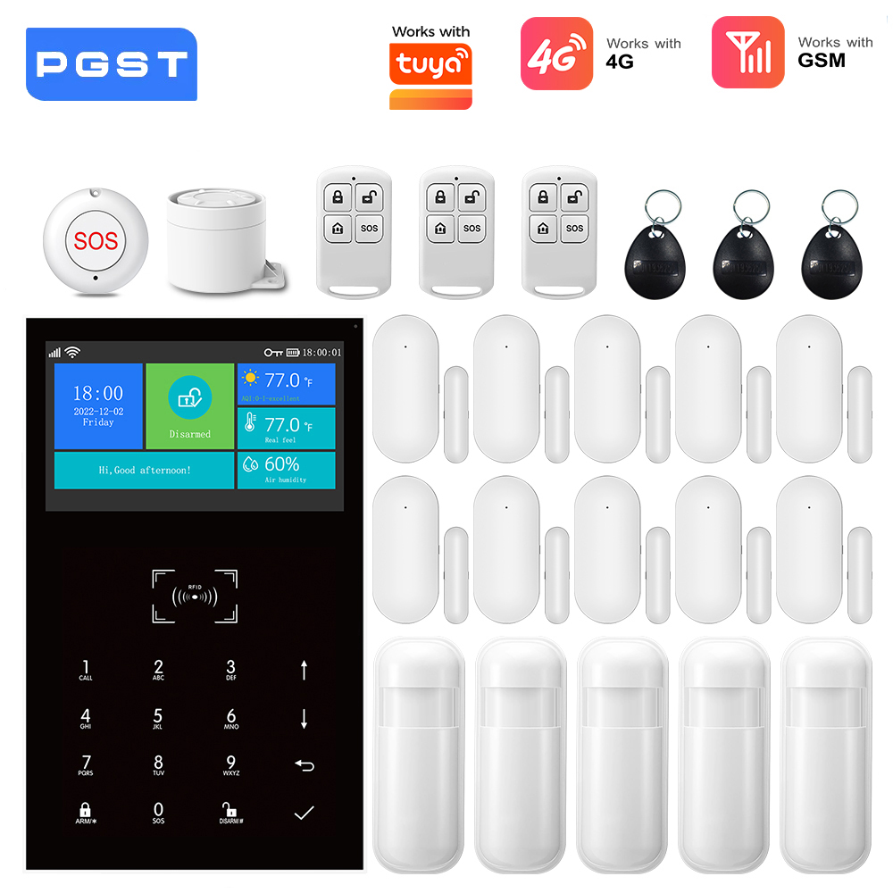 Système d'alarme WiFi GSM 4G c - Home Security Diy avis et prix