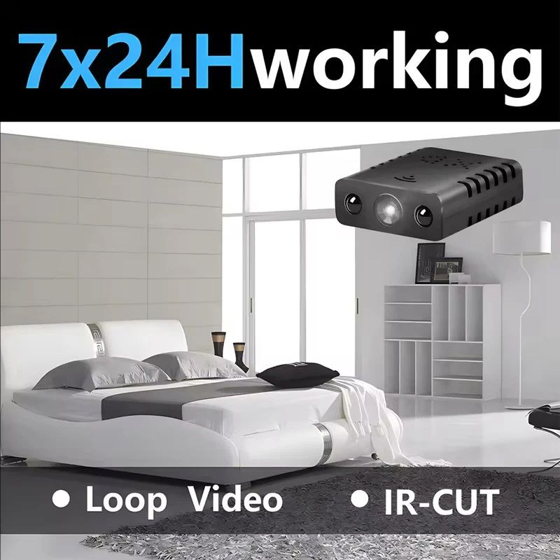 Mini caméra XD Full HD 4K WiFi - Home Security Recorder avis et prix