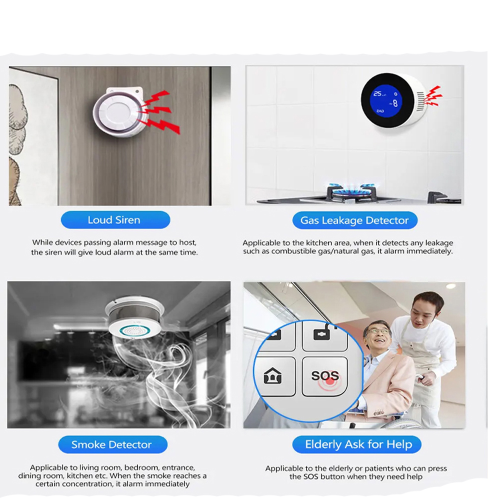 Système d'alarme domestique in - Home Security Diy avis et prix