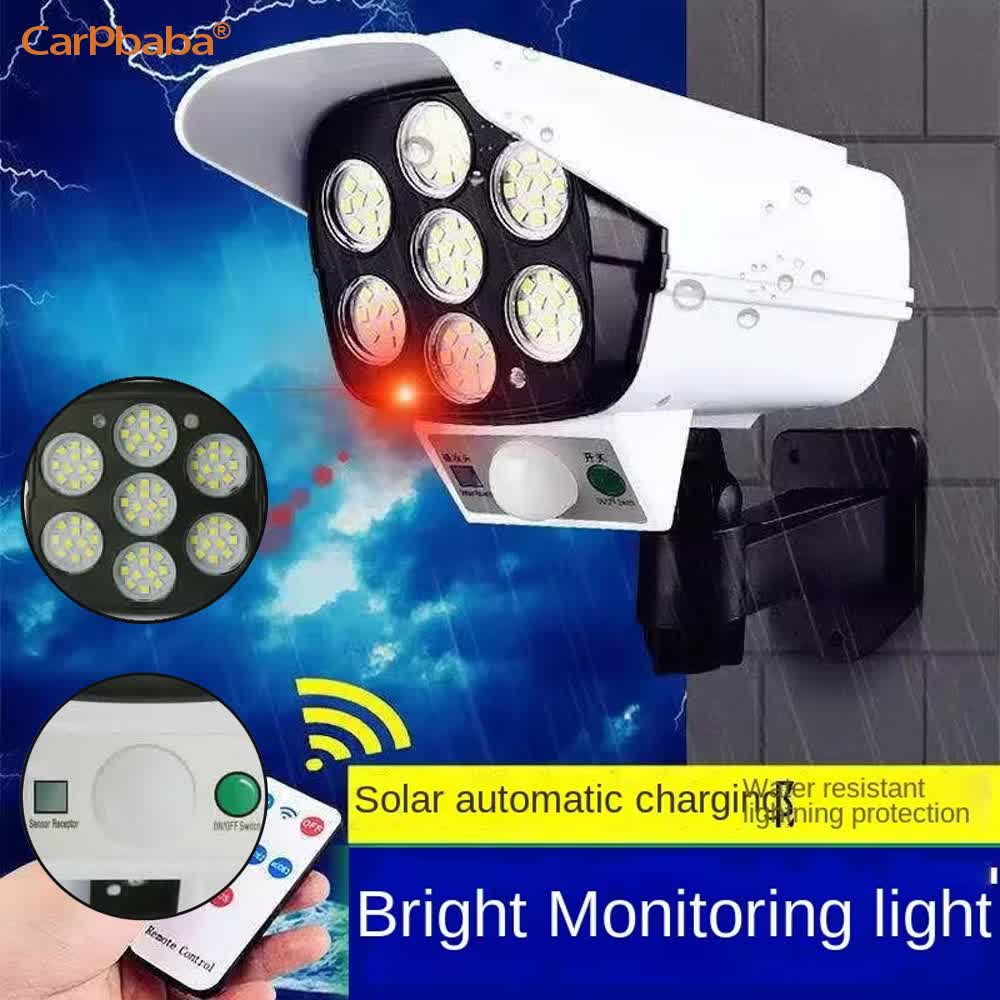 Lumière solaire extérieure cap - Home Security Wireless Camera avis et prix