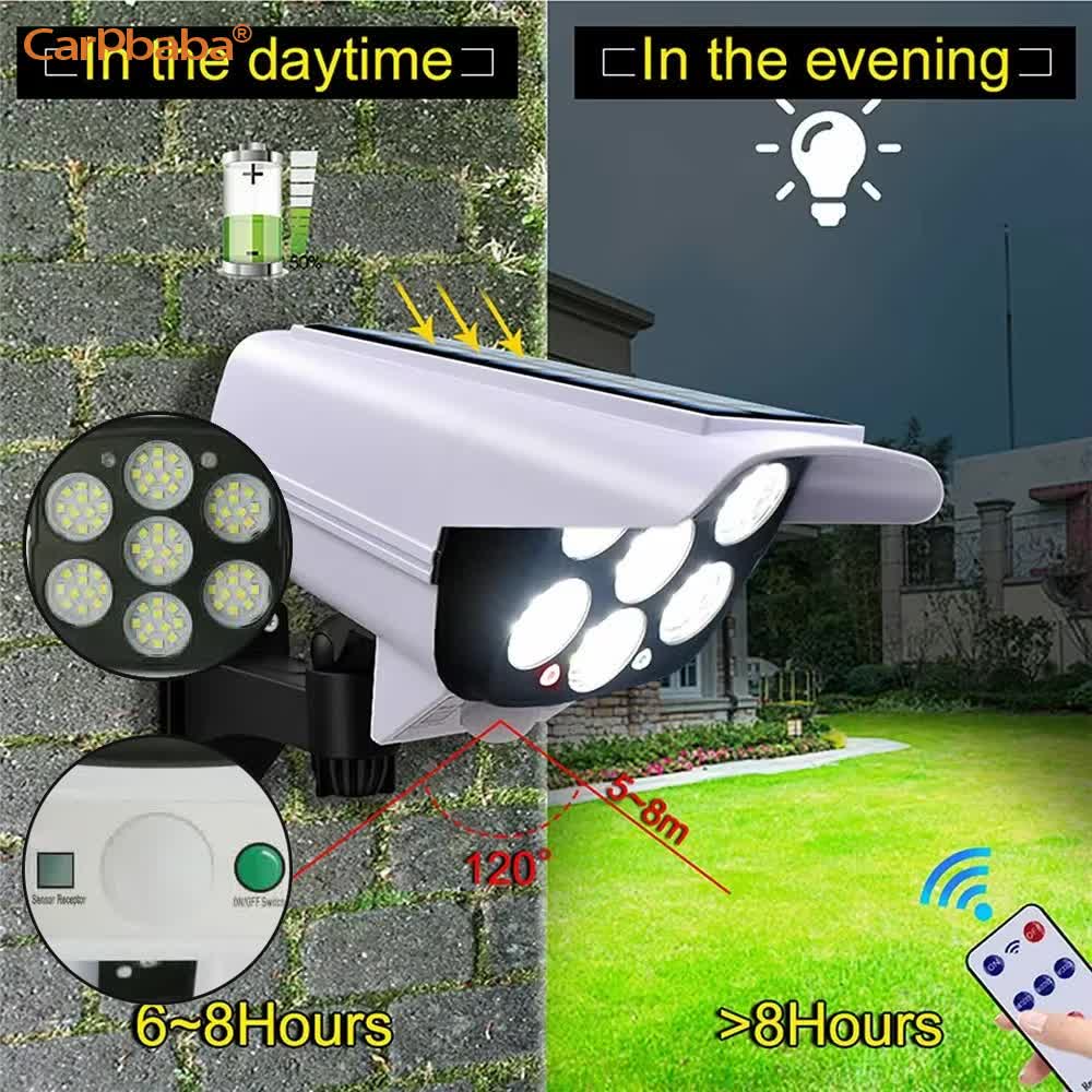 Lumière solaire extérieure cap - Home Security Wireless Camera avis et prix